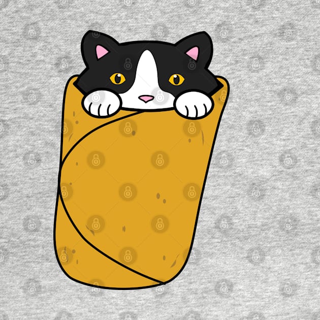 Purrito, cat burrito by Purrfect